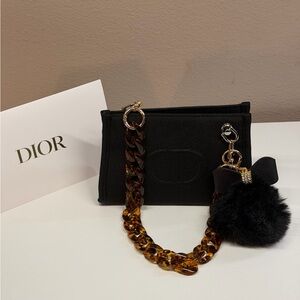 NEW! Black Chain Wallet with Bow Charm🖤